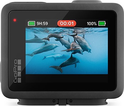 Kamerë aksion GoPro Hero, 4K Ultra HD, ekran 1.76", e zezë