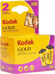 Film fotografik Kodak Gold 200 135, 24 poza, set 2 copë