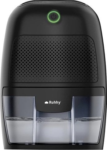 Dehumidifier Ruhhy 21845, funksionim deri 48 orë, për ambiente shtëpie, i bardhë