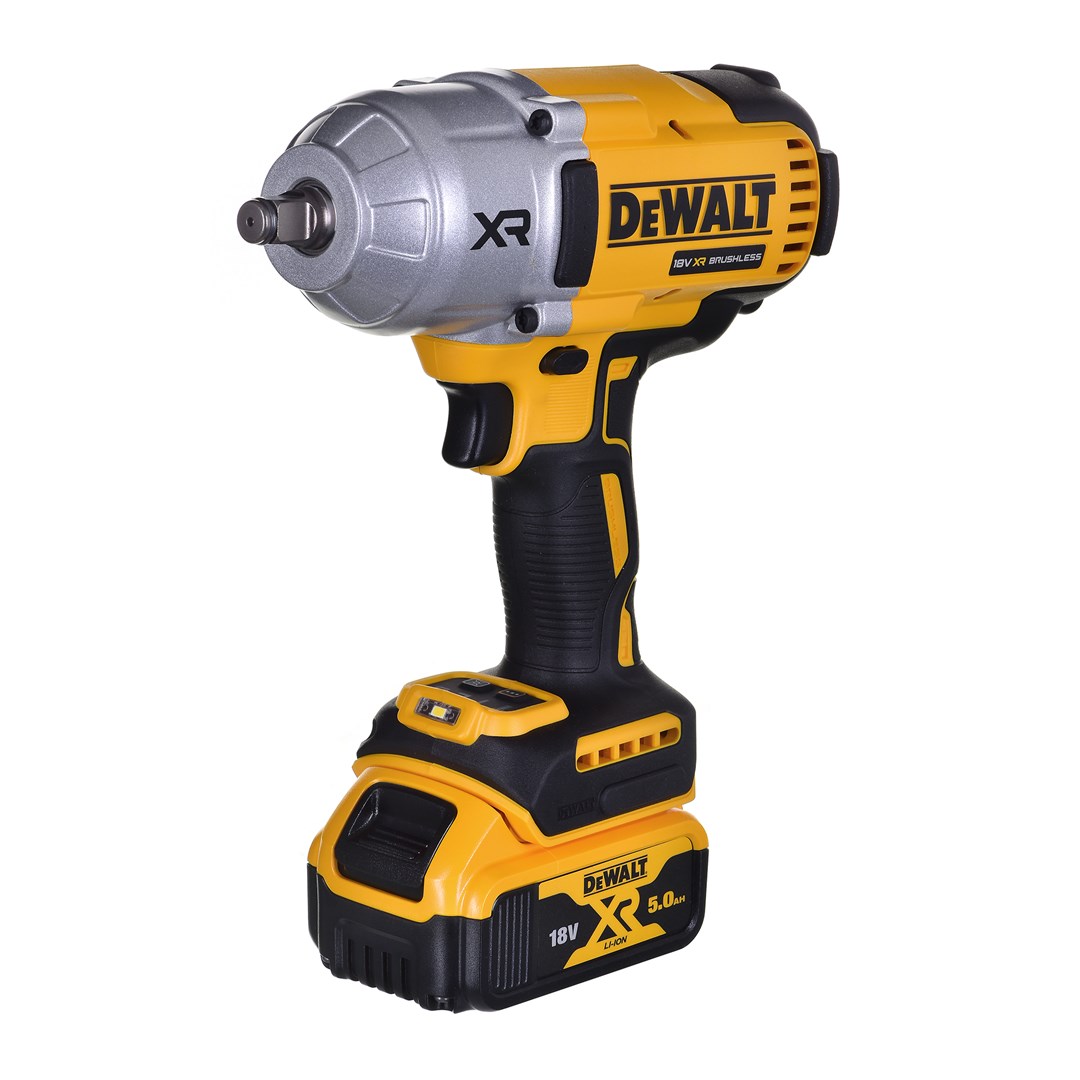 Çelës goditës Dewalt DCF900P2T, 18V, 760W, 1/2", i verdhë