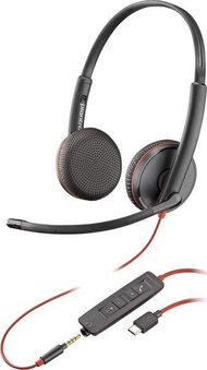 Слушалки со микрофон Plantronics C3225 USB-C-209751-101, сиви