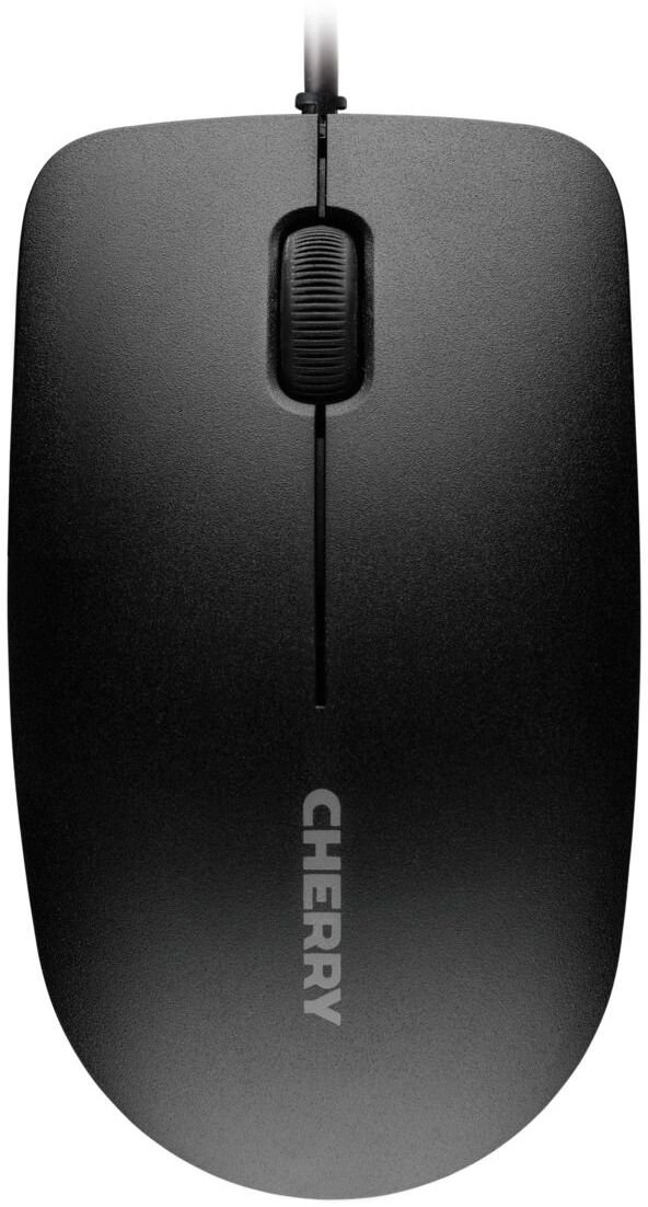 Set tastierë dhe maus Cherry DC 2000, me kabllo USB, për zyrë, i zi