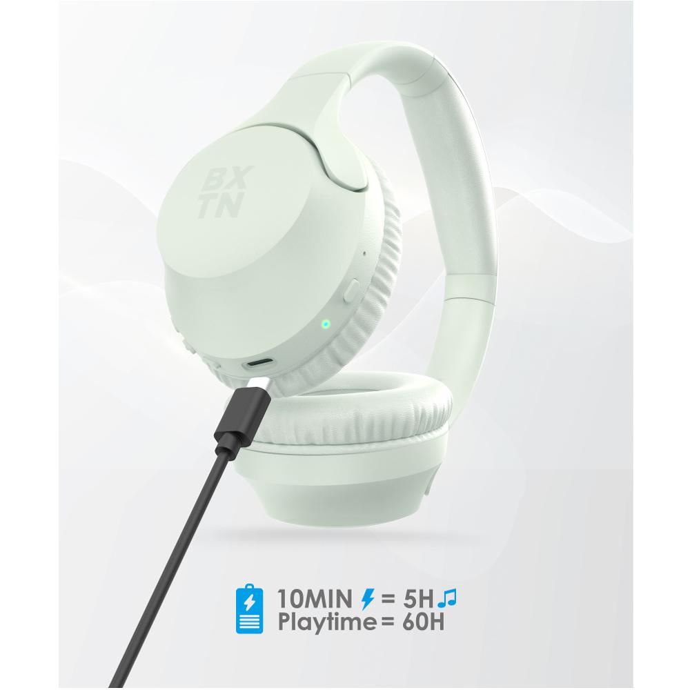 Kufje Wireless Buxton BHP 8700 WHITE BT – Bluetooth 5.3, Ngjyrë e Bardhë