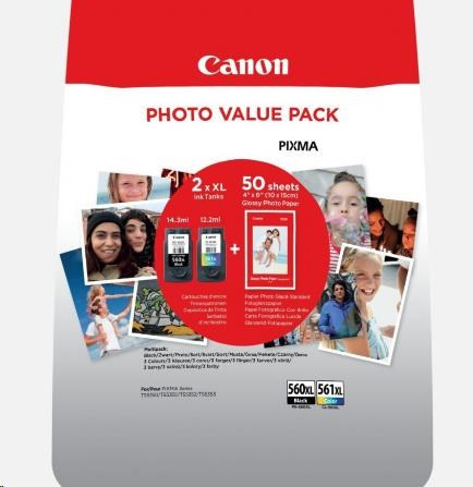 Ngjyrë Canon CRG PG-560XL/CL-561XL Photo Value Pack