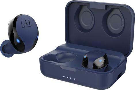 Kufje sportive pa tela MEE Audio X10, Bluetooth, rezistente ndaj ujit, blu