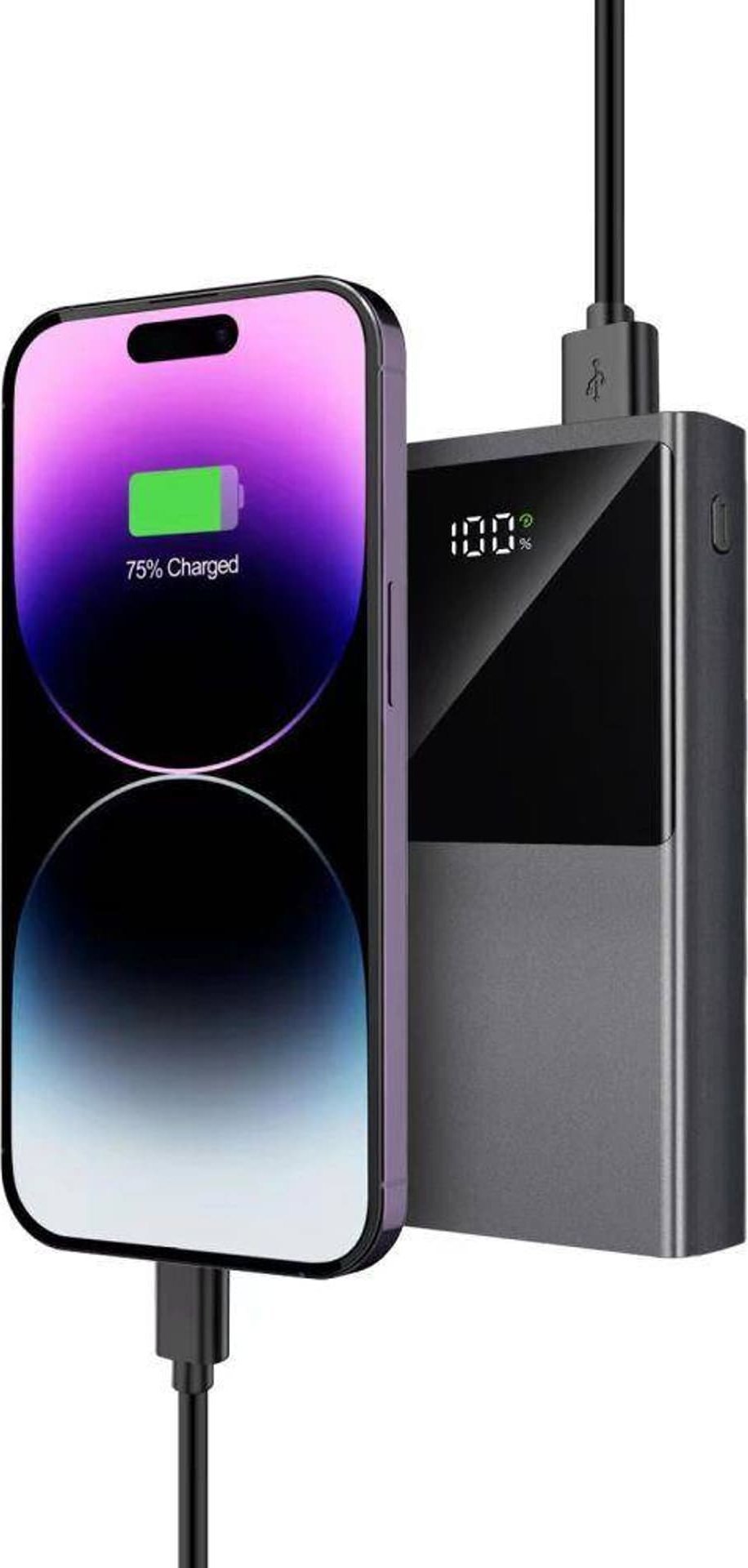 Power bank Tech-Protect PB13, 20000mAh, 22.5W, i zi