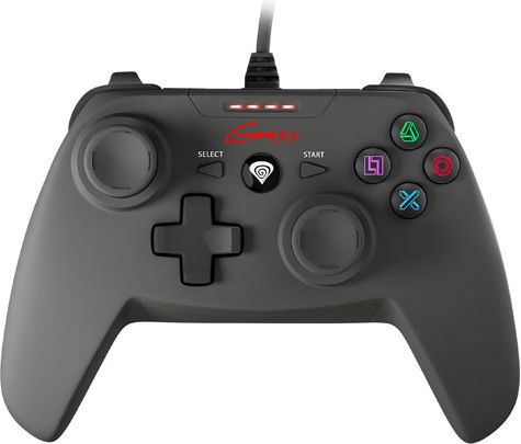 Gamepad Genesis P58 NJG-0773, me kabllo, dridhje, i zi