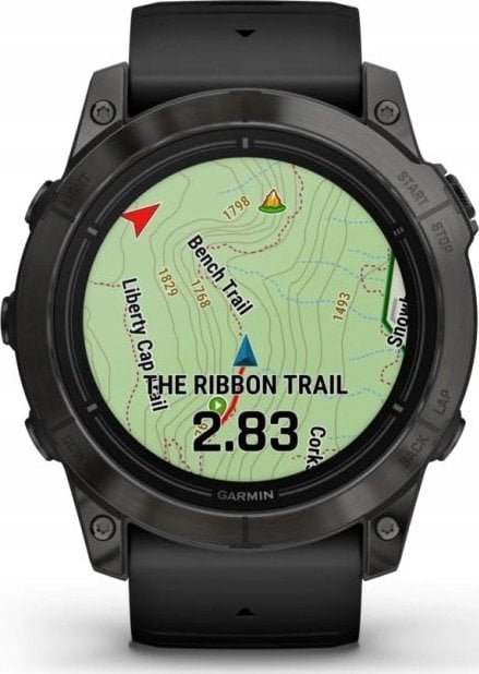 Ora inteligjente Garmin Epix Pro Gen 2 51mm, AMOLED 1.4", Sapphire, Titanium Carbon Gray