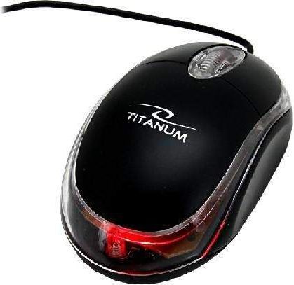 Maus Titanum Raptor, me kabllo, USB, i zi