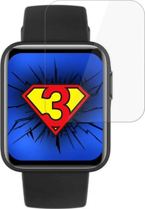 Folie mbrojtëse 3MK Strong Watch Protection x3 për Xiaomi Mi Watch Lite, set 3 copë, transparente