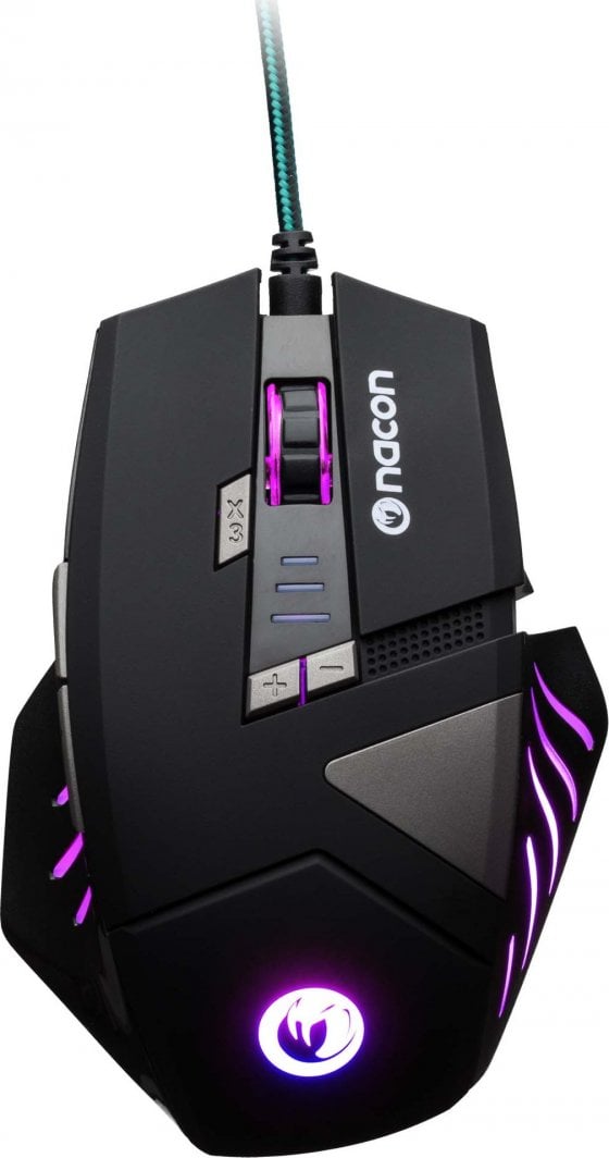 Maus Nacon GM-300, me kabllo, USB, i zi