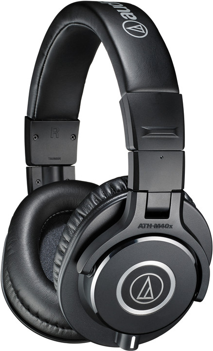 Kufje Audio-Technica ATH-M40x, të zeza