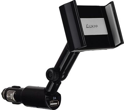 Mbajtës celulari për veturë Luxa2 Cigar Clip HO-MHS-PCCCBK-00, i zi