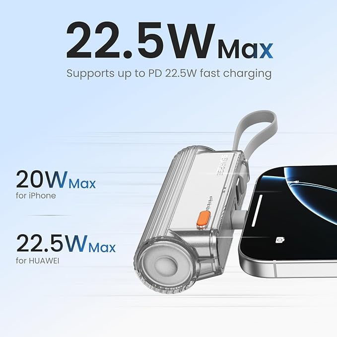 [OUTLET] Powerbank SHARGE Flow Mini 2, 5000mAh, i argjendtë