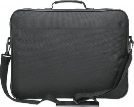 Çantë laptopi Manhattan Cambridge, 17.3", dizajn clamshell, e zezë