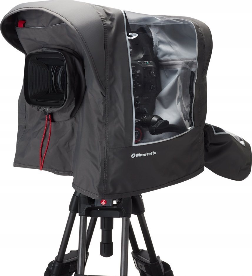 Mbulesë mbrojtëse për kamerë Manfrotto Pro Light Cineshield M/L, rezistente ndaj ujit, me dritare transparente