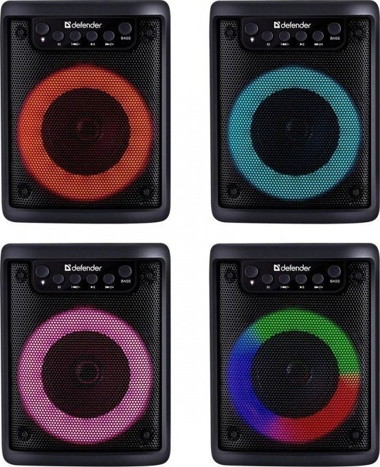 Altoparlant portativ Defender Gonik Funky, Bluetooth, 10W, i zi