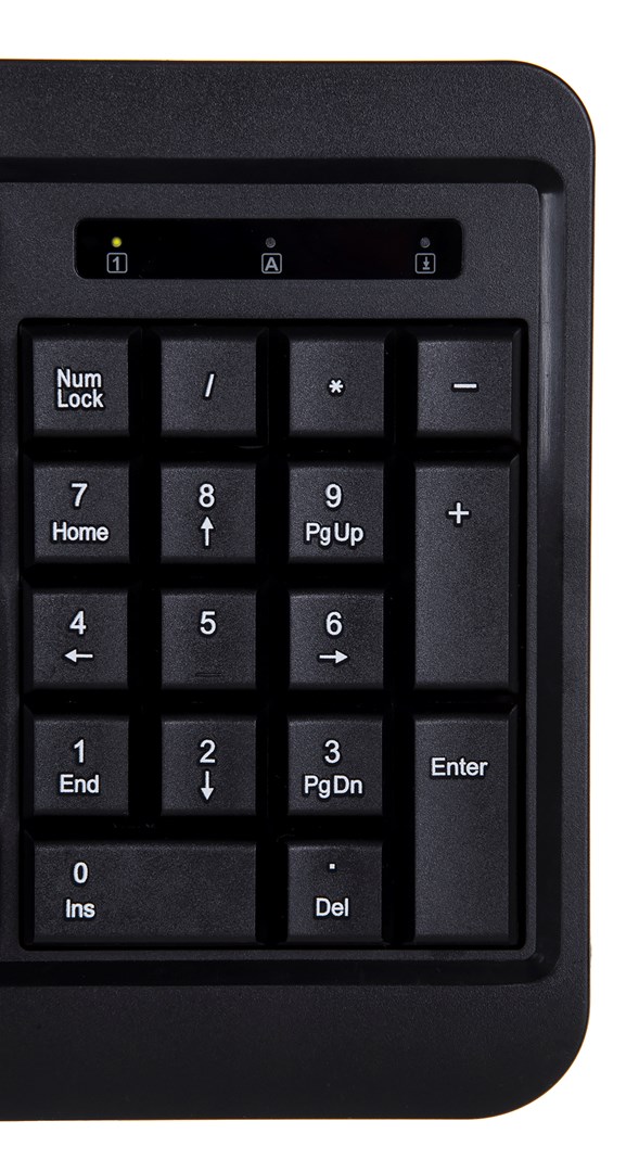 Tastierë Activejet K-3807S, USB, e zezë