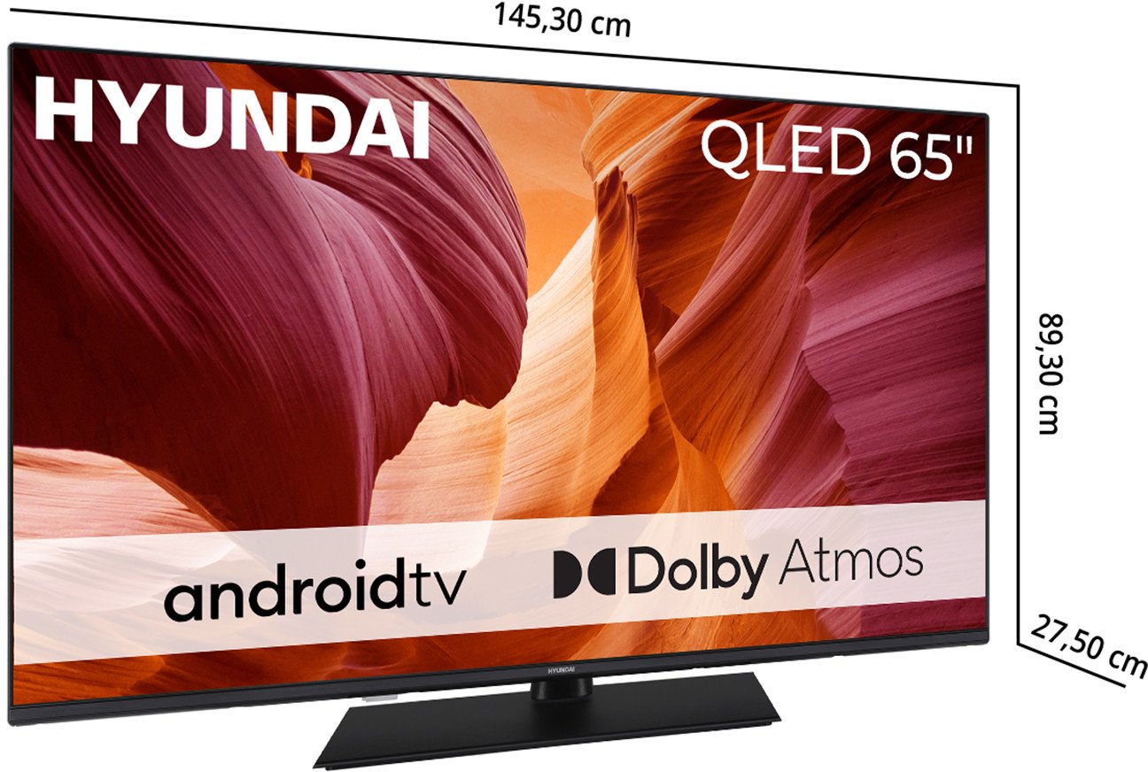 Televizor Hyundai QLX65850GSMART, 65", 4K Ultra HD, QLED, i zi