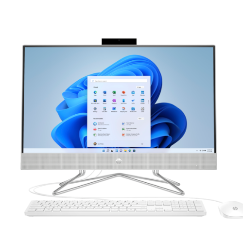 Kompjuter HP PC AIO 24-cb1337nh, 23.8", Intel Core i7-1255U, 16GB RAM, 512GB SSD, Intel UHD Graphics, i bardhë