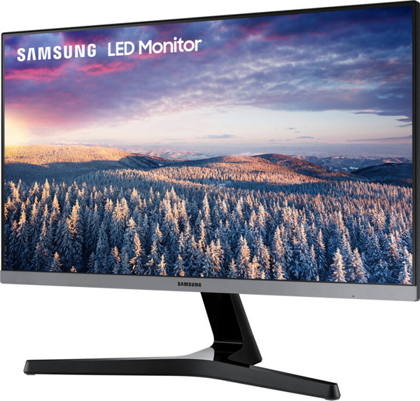Monitor Samsung LS27R350FHUXEN, 27", LED, 75 Hz, i hirtë i errët