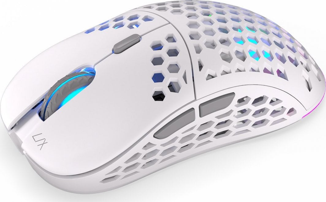 Maus Endorfy LIX Onyx (EY6A010), i bardhë