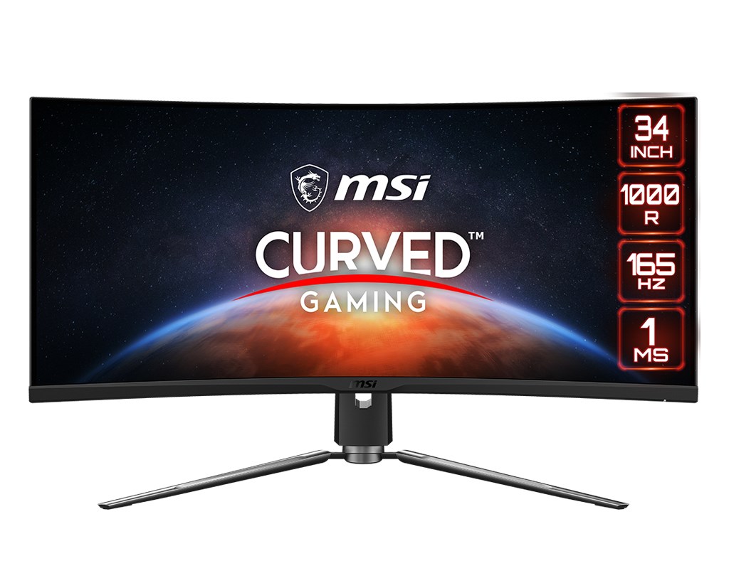 Monitor MSI MPG Artymis, 34", 3440 x 1440, UltraWide Quad HD, 165 Hz, i zi