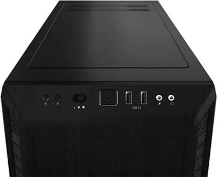 Kasë Be quiet! PURE BASE 600, e zezë