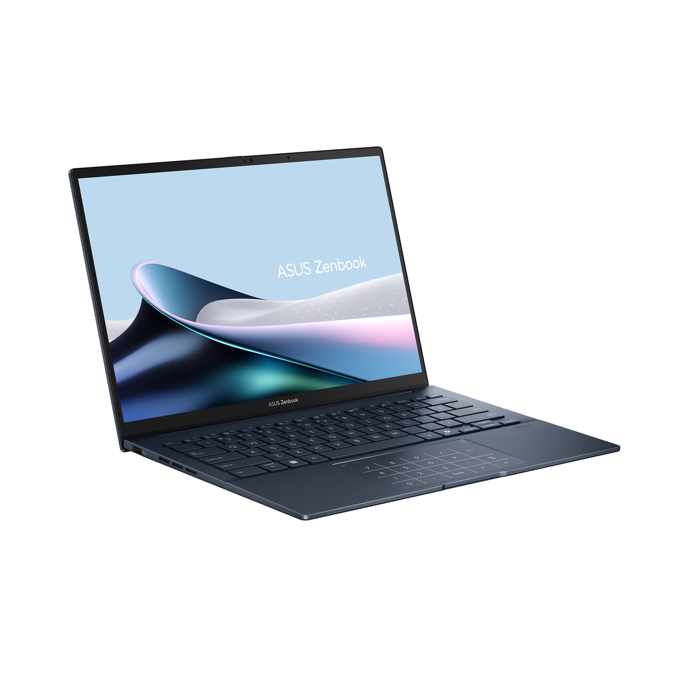 Laptop ASUS Zenbook 14 OLED 14", Core Ultra 7 255H, Arc 140T, 16 GB RAM, 1 TB SSD, i kaltër