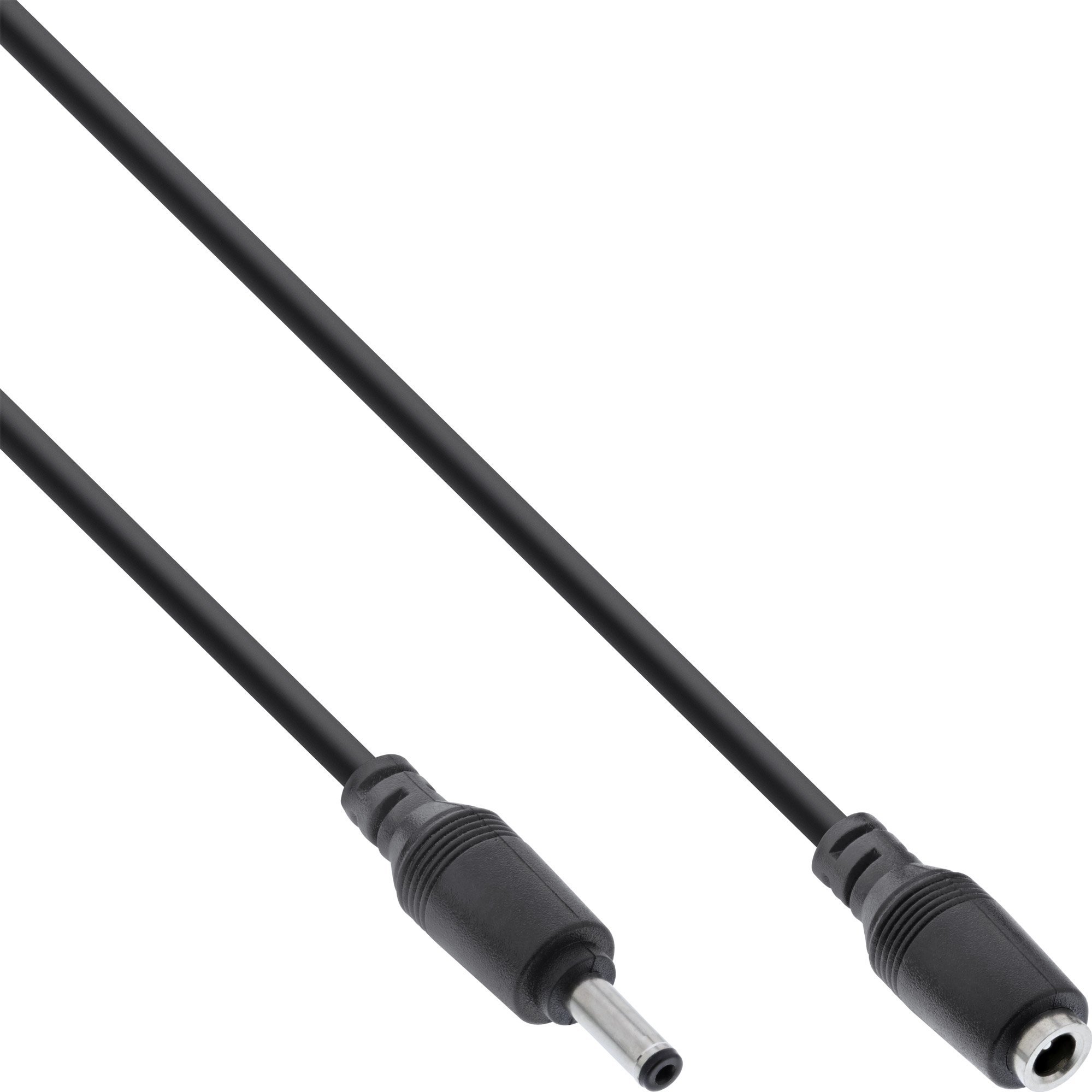 Kabllo zgjatëse furnizimi InLine 2680, DC 4.0 x 1.7 mm M në F, 5 m, e zezë