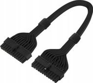 Kabllo ATX SilverStone 24 Pin, 350mm, i zi