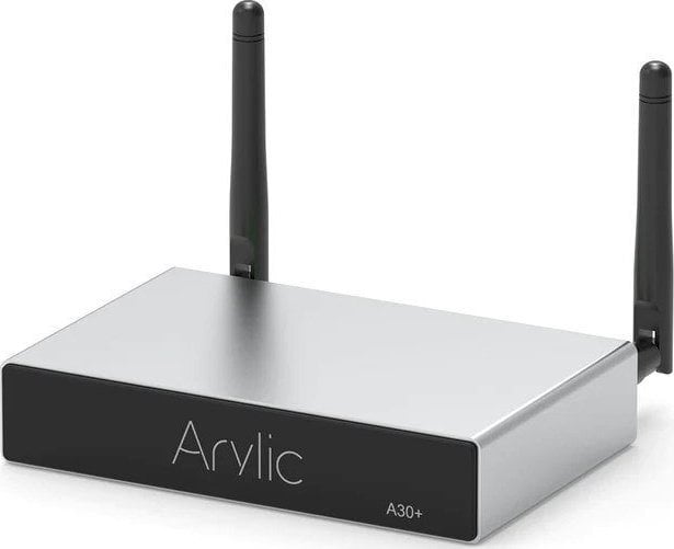 Amplifikator stereo Arylic A30 Plus, streamer multiroom Wi‑Fi Bluetooth, kompakt, i zi