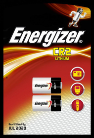 Bateri litiumi Energizer CR2, set 2 copë