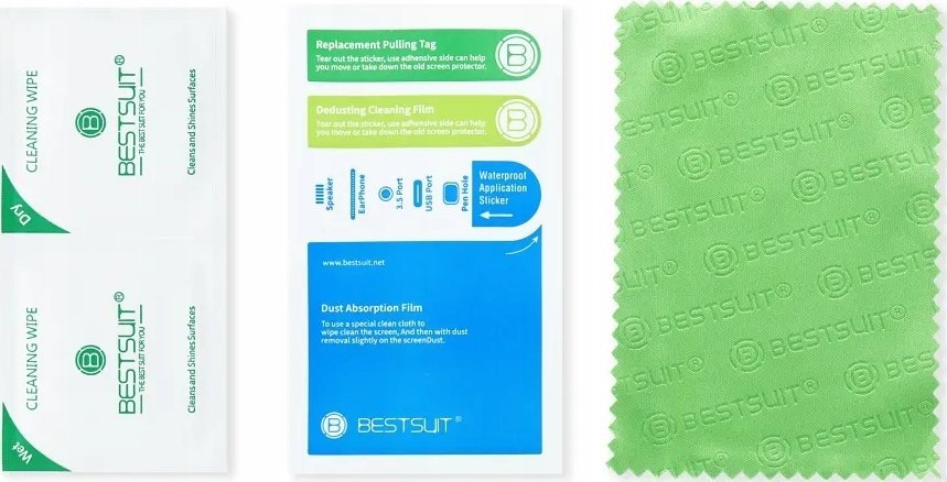 Xham mbrojtës BestSuit Hybrid Glass për Samsung Galaxy Tab S9 11", ultra i hollë, transparencë e lartë