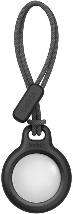 Belkin безбедно футрола за Apple AirTag со врвка, црна