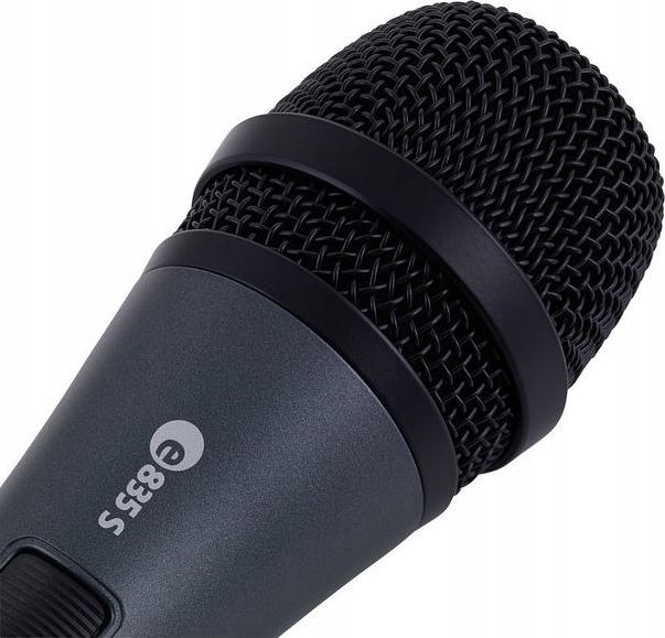 Mikrofon dinamik Sennheiser E835-S, kardioid, me buton fikjeje, gri