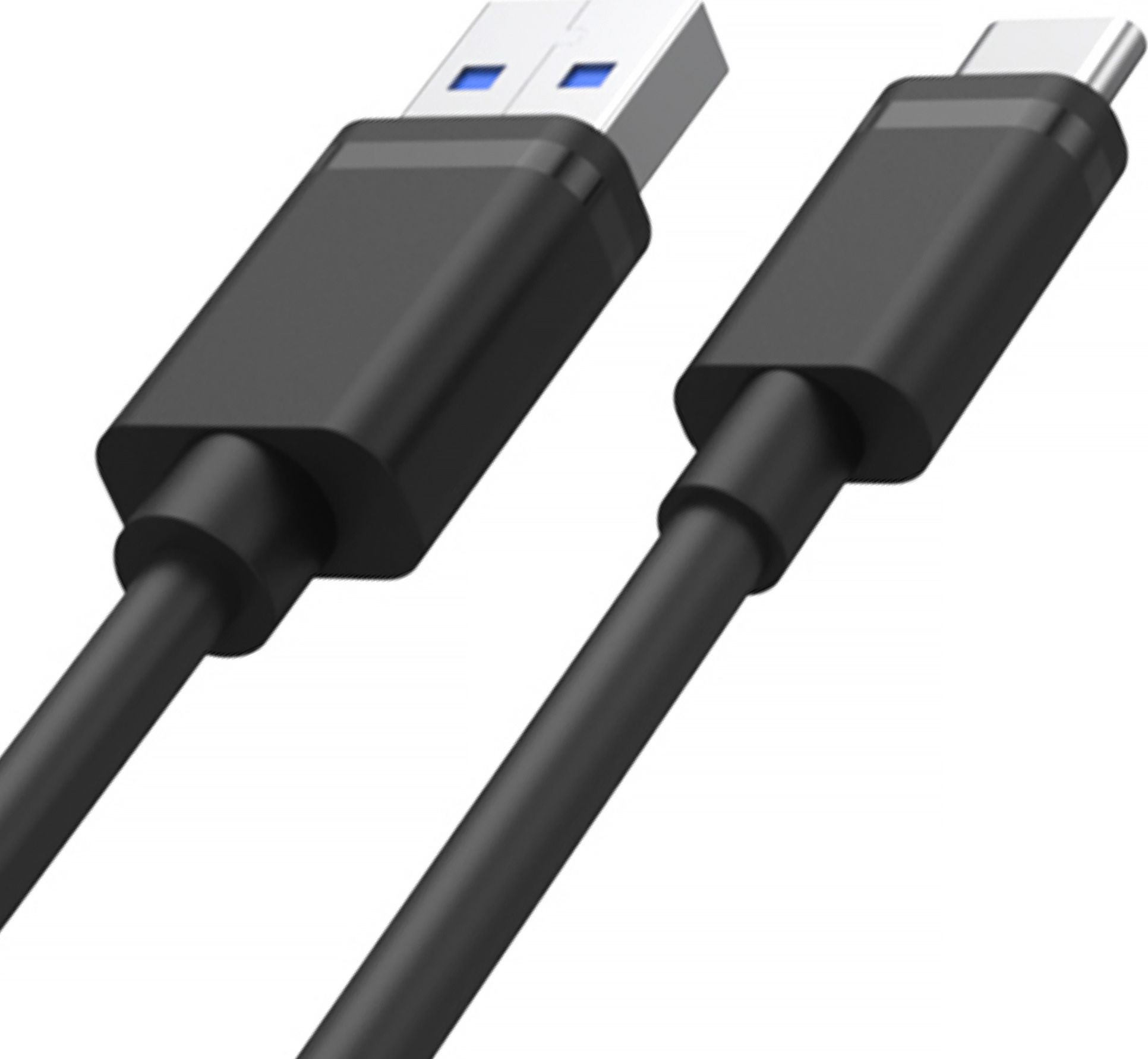 Кабел USB Unitek Y-C480BK, USB-A во USB-C, 0.25 м, црн