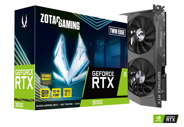 Kartelë grafike Zotac ZT-A30500E-10M NVIDIA GeForce RTX 3050 8 GB GDDR6