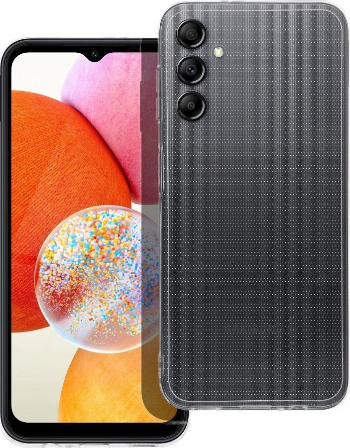 Kapak telefoni OEM Clear Case për Samsung Galaxy A14 4G, 2mm, transparent