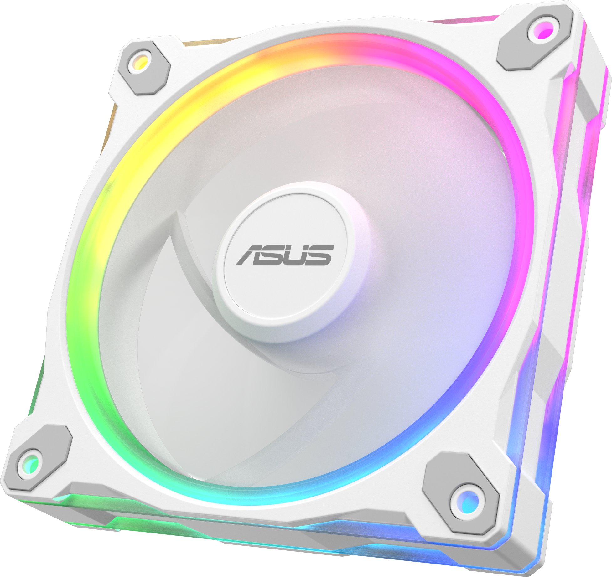 Вентилатор за куќиште ASUS Prime MR120, 120 mm, ARGB Reverse, бел