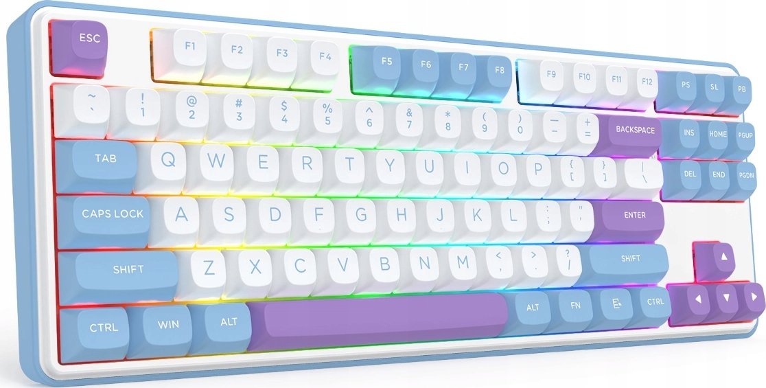 Tastierë gaming Redragon K707 Pro, mekanike TKL 80%, RGB, wireless 3 mënyra
