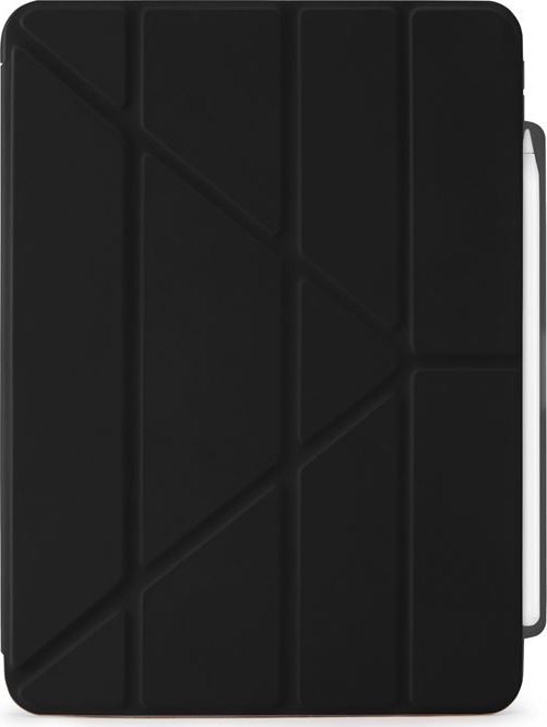 Mbrojtëse tablet Pipetto Origami No3 Pencil Case, për iPad Air 11" 2024 dhe 10.9" 2022 2020, e zezë