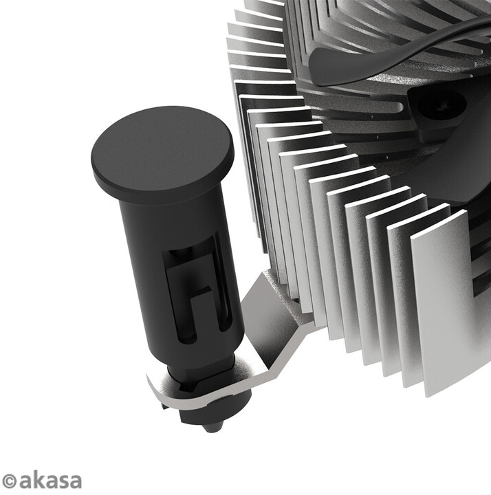 Ftohës Akasa AK-CC6602HP01, i zi