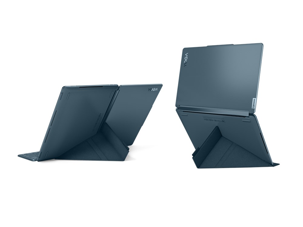 Laptop Lenovo Yoga Book 9 13IMU9, 13.3", Intel Core Ultra 7 155U, Hybrid (2-in-1), Touchscreen, 32 GB LPDDR5x-SDRAM, 512 GB SSD, Wi-Fi 6E (802.11ax) Windows 11 Home Teal + çantë krahu Lenovo B210 (GX40Q17225)