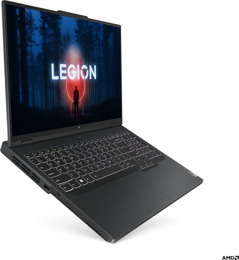 Laptop Lenovo Legion Pro, 16" 165 Hz, AMD Ryzen 7 7745HX, 16 GB RAM, 512 GB SSD, Nvidia GeForce RTX 4060, i hirtë