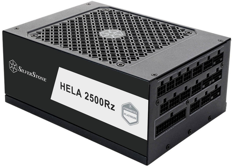Furnizim me rrymë SilverStone HELA 2500Rz, 2500W, ATX 3.1, Platinum, i zi