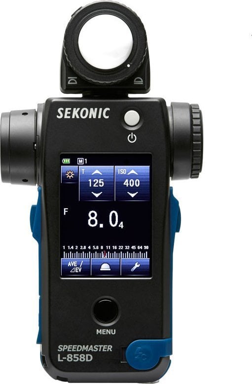 Ekspozimetër Sekonic L-858D SpeedMaster, ekran me prekje 2.7", profesional, i zi