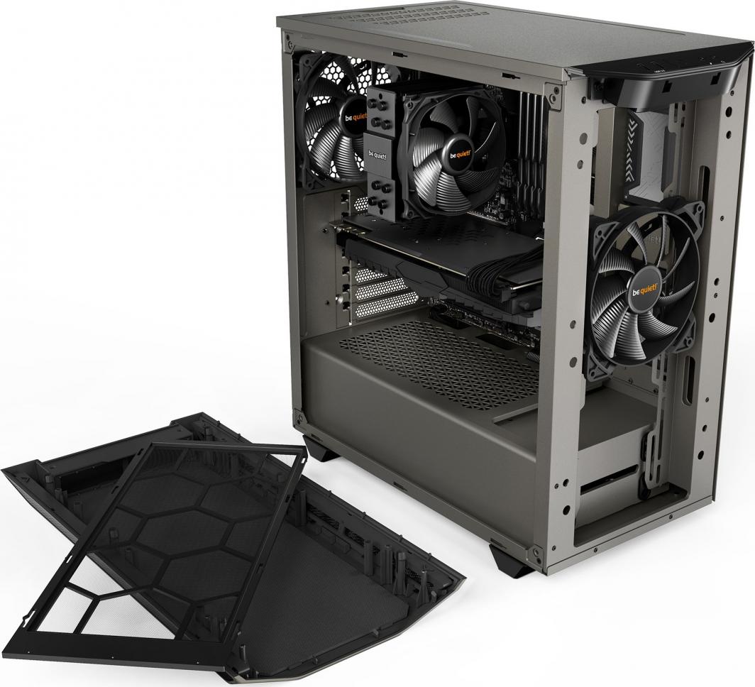 Kasë kompjuterike Be quiet! Pure Base 500, e hirtë