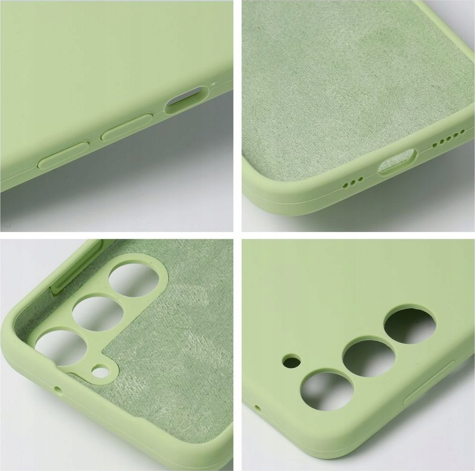 Maskë silikoni Roar Cloud-Skin për Samsung Galaxy A35 5G, jeshile e çelët