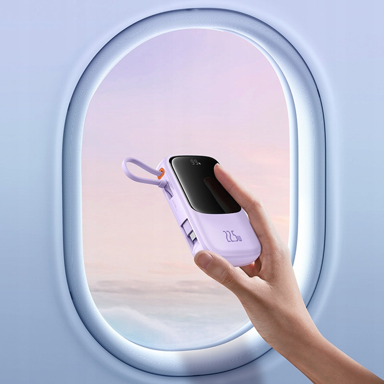 Power bank Baseus Qpow Pro+, 10000mAh, 22.5W, lejla